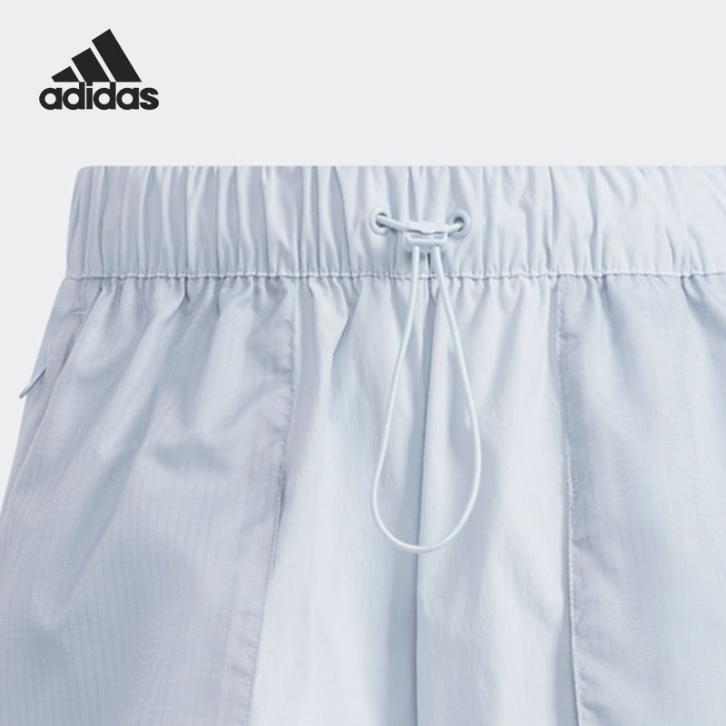 Adidas/阿迪达斯正品2021年新款夏季女子透气休闲运动短裤 HA3632-图0