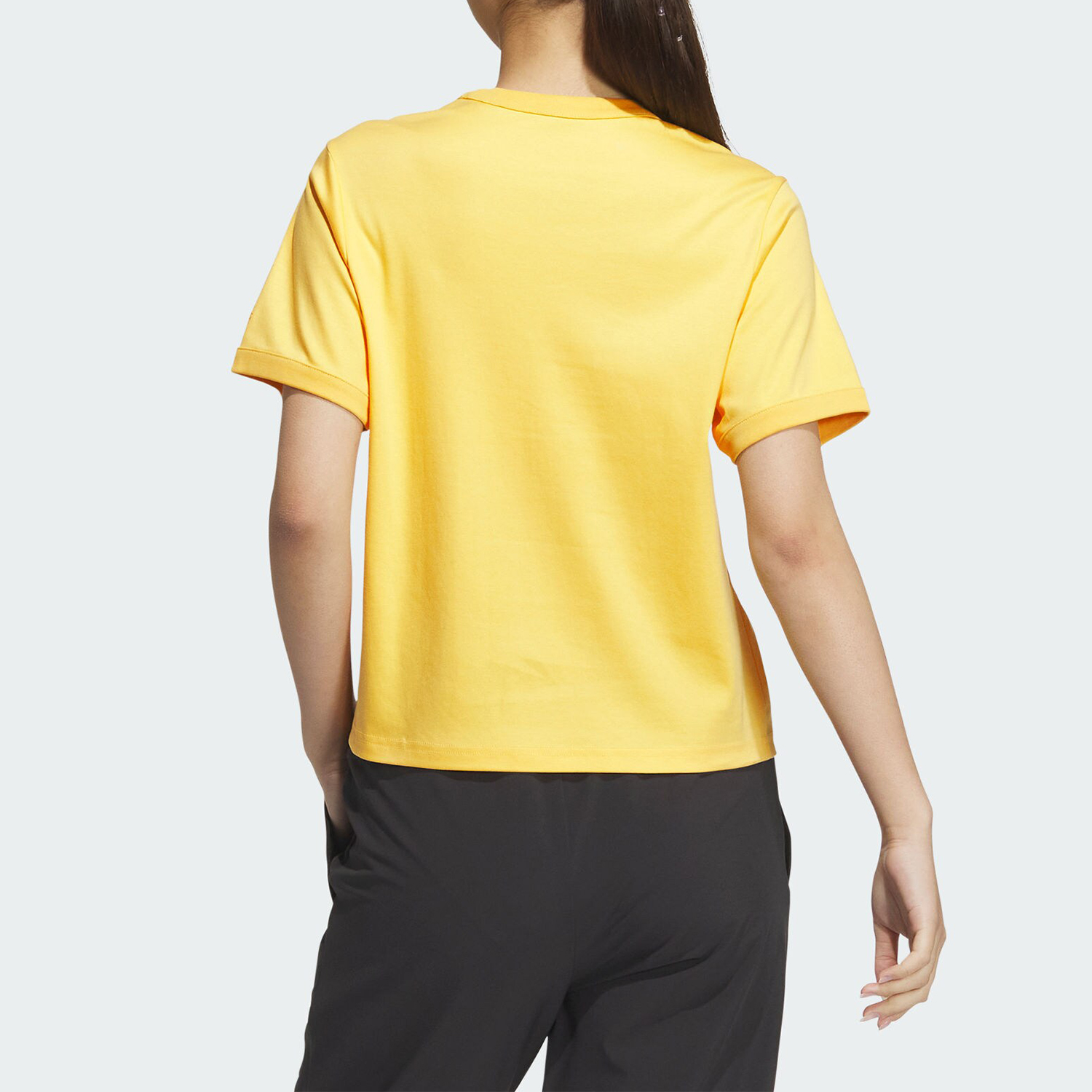 Adidas/阿迪达斯官方正品W CHINA TEE2时尚女士印花短袖JI6864 - 图1