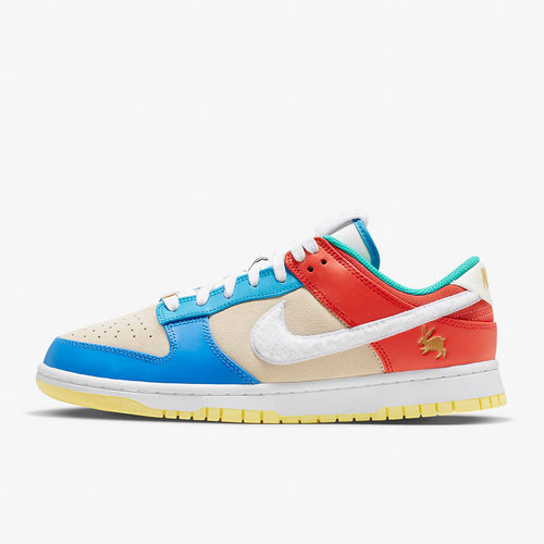 Nike/耐克官方正品Dunk Low情侣款耐磨低帮休闲板鞋FD4203-111 - 图0