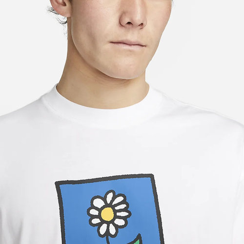 Nike/耐克正品夏季训练休闲圆领男子运动短袖T恤FB8139-100 - 图1