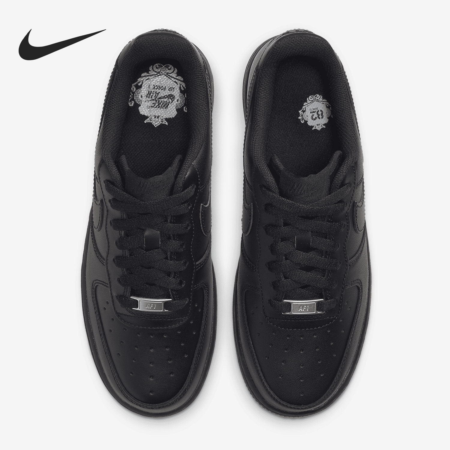 Nike/耐克官方正品 AirForce1男女舒适低帮运动休闲鞋DD8959-001-图2