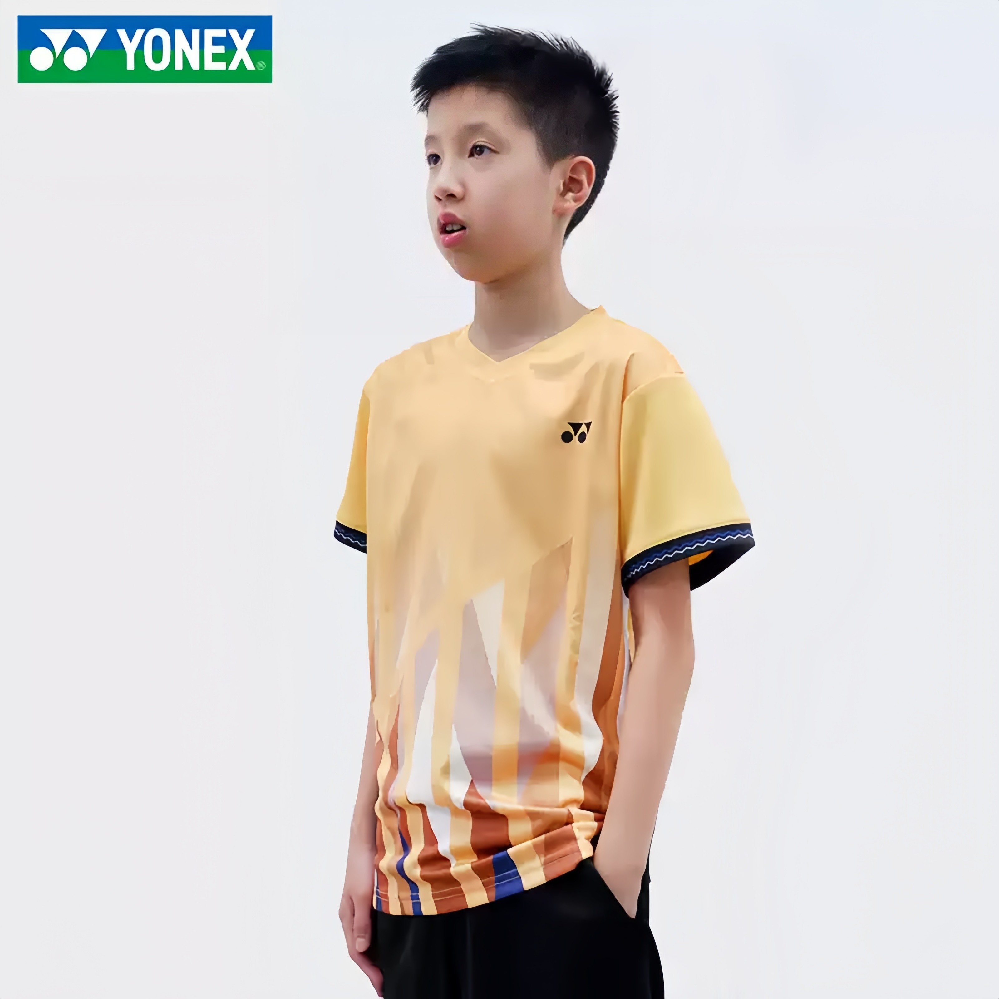 25新款YONEX/尤尼克斯羽毛球服儿童服运动T恤青少年运动短袖速干,淘宝优惠券,粉丝福利购,淘宝优惠卷