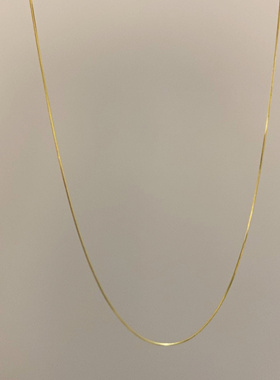 【慕Ter】thomaskong托马斯thomas张康乐同款s925银蛇骨链项链