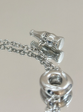 【全糖可乐】慕Ter原创 面包圈可乐color吊坠项链手链