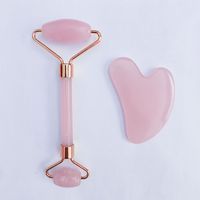 Roller massager massage plate imitation jade suit hand type to wrinkle slim face full body meridians meridians beauty stick