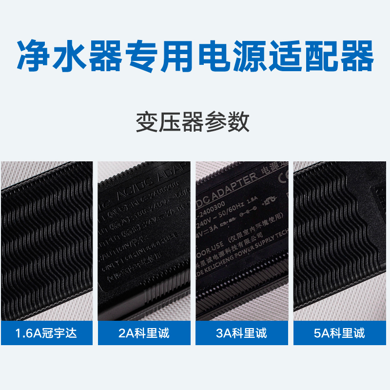 冠宇达24V纯水机电源1.6A2A3A5A变压器净水器适配器配件400G商用 - 图0