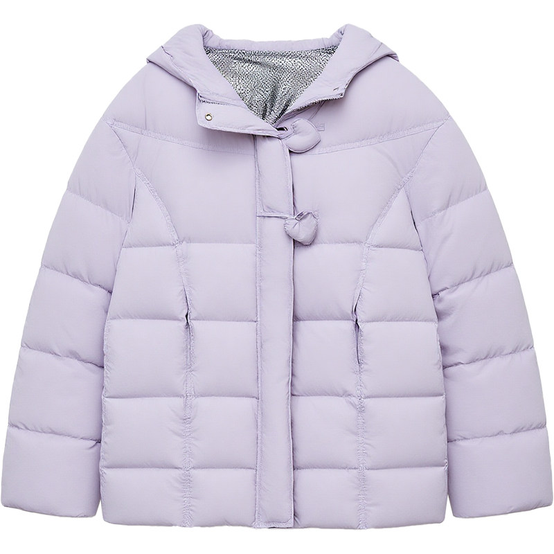 DM100大码百分百女装微胖mm冬季保暖甜美爱心短款加厚羽绒服外套,淘宝优惠券,粉丝福利购,淘宝优惠卷