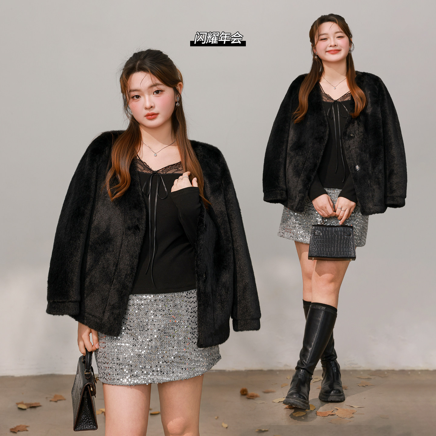 DM100大码百分百女装微胖mm冬季氛围感蕾丝拼接弹力针织T恤打底衫,淘宝优惠券,粉丝福利购,淘宝优惠卷