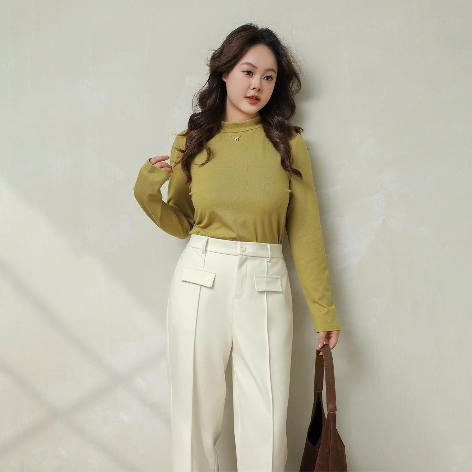 DM100大码百分百微胖mm女装秋季显瘦遮肉直筒裤子高腰遮胯休闲裤,淘宝优惠券,粉丝福利购,淘宝优惠卷