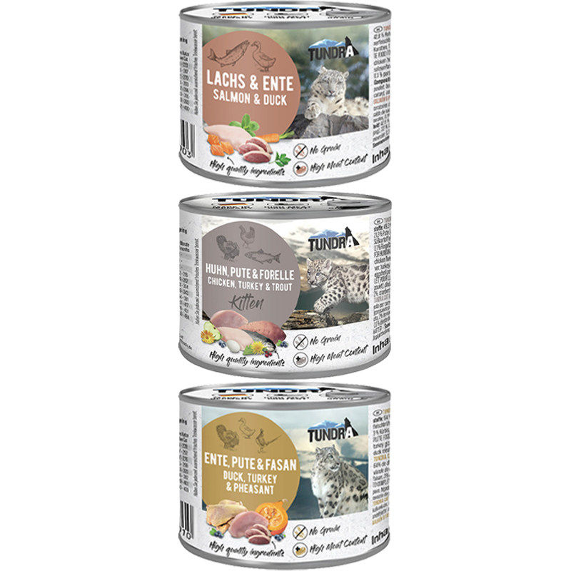 Tundra尊达德国主食猫罐头迈格仕同厂成幼猫咪主食湿粮兔肉鸡200g,淘宝优惠券,粉丝福利购,淘宝优惠卷