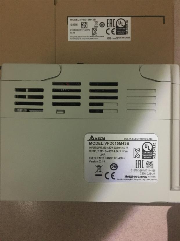 议价现货台达变频器VFD015M43B三相1.5KW 460V 3PHASE VFD-M通用-图1