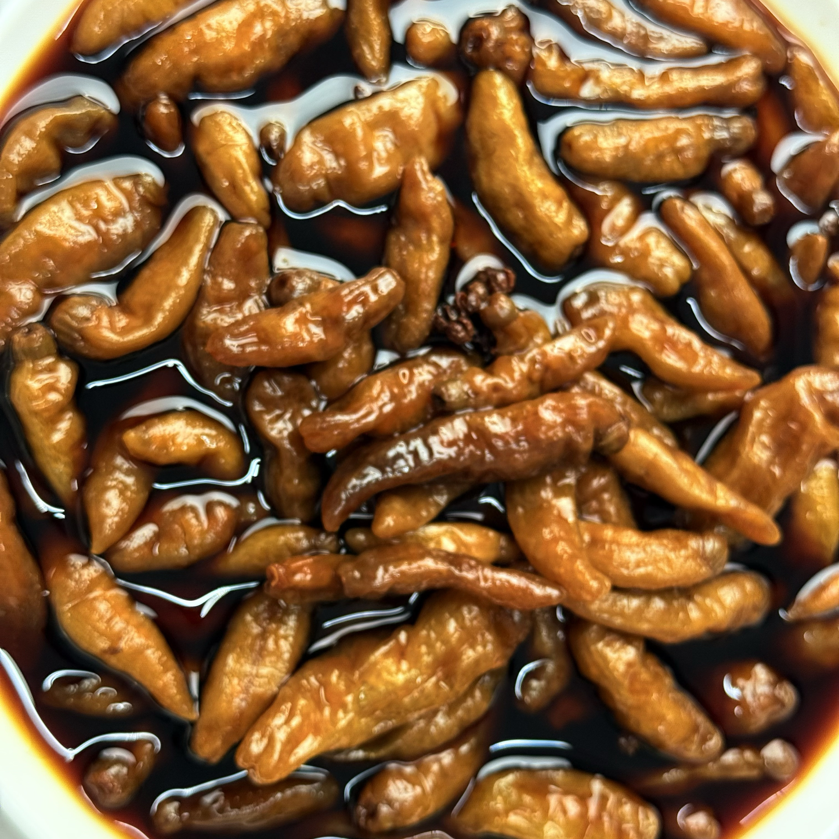 珍珠小米辣酱油泡小米辣云南特产老坛泡椒小雀辣下饭菜500克1瓶 - 图1