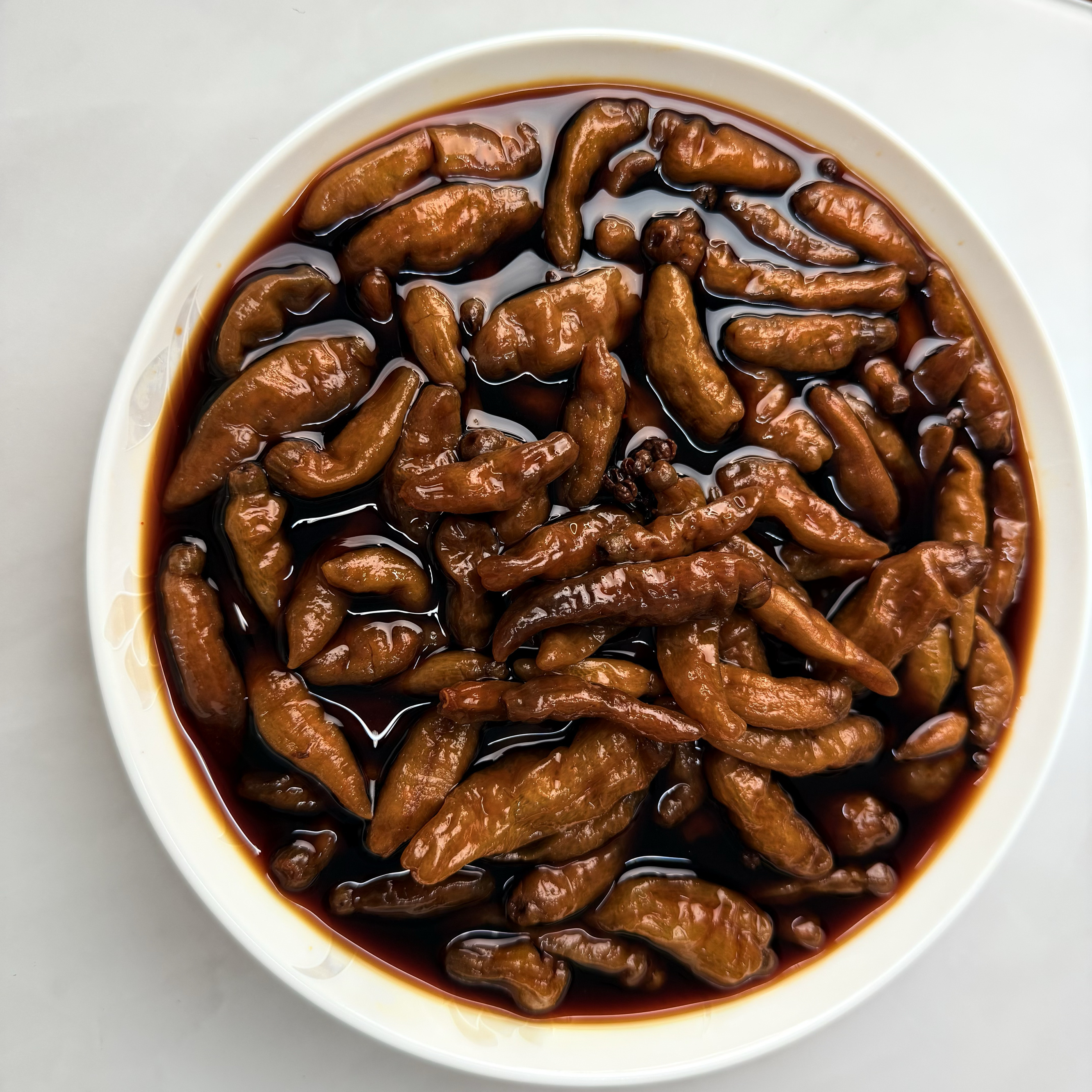 珍珠小米辣酱油泡小米辣云南特产老坛泡椒小雀辣下饭菜500克1瓶 - 图3