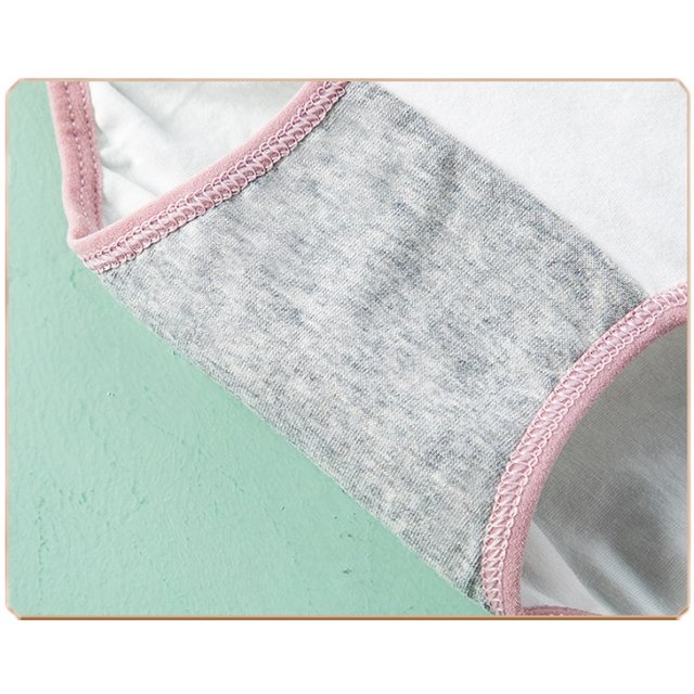 Langsha high waist breathable belly-tight pure cotton underwear