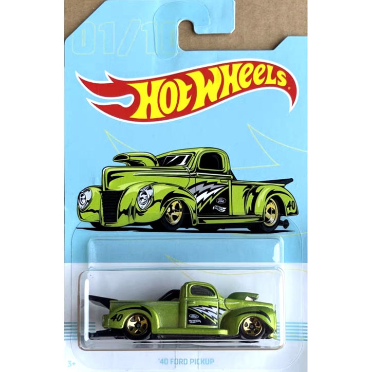 风火轮Hotwheels 皮卡套装 福特雪佛兰道奇斯蒂庞克 无国行版 - 图0