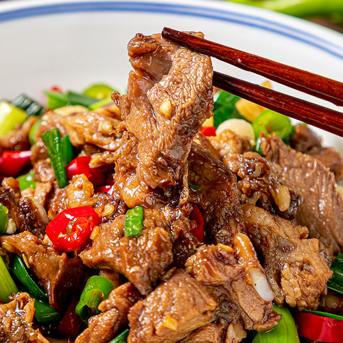 肴之林拆骨肉250g*20袋猪肉酒店饭店餐饮商用半成品口味下酒菜 - 图0