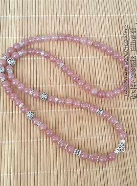 天然草莓晶泰国佛牌挂链可定制