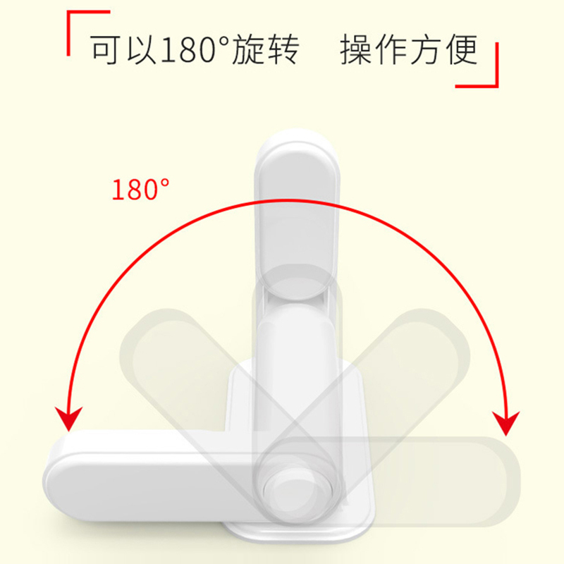 防开门神器儿童安全锁防反锁锁器防止猫小孩婴儿房门防盗门安全-图2