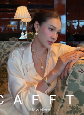 满钻淡水珍珠爱心耳环女独特漂亮2026新款爆款高级感轻奢耳圈耳扣