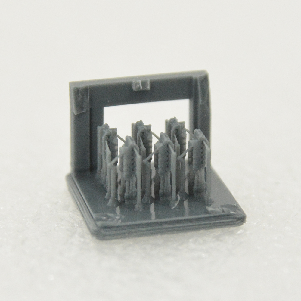 SS1250515 1/1250 军事模型 美国 M37 自行火炮 6pcs - 图1