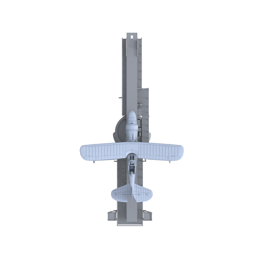 老姚手工坊 LYR144220DX 1/144 3D打印 美国 SOC-1海鸥+弹射器 - 图3