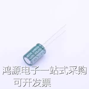 EGF477M1EF14RR 直插铝电解电容 470uF ±20% 25V 现货 - 图1