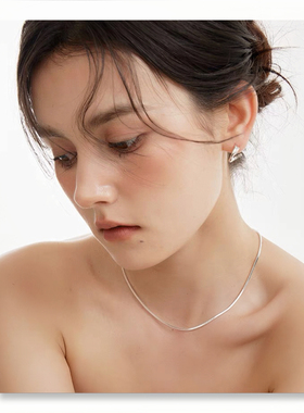 简约锁骨高级感工厂销百搭素链
