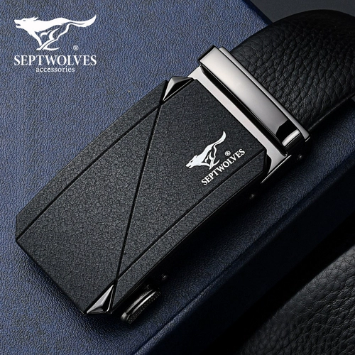 Septwolves, мужской ремень, высококлассные элитные штаны, из натуральной кожи