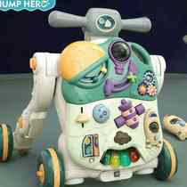 Baby walkway car anti-type leg trolley Children multifunctional anti-side turning baby 718 months can take a push o