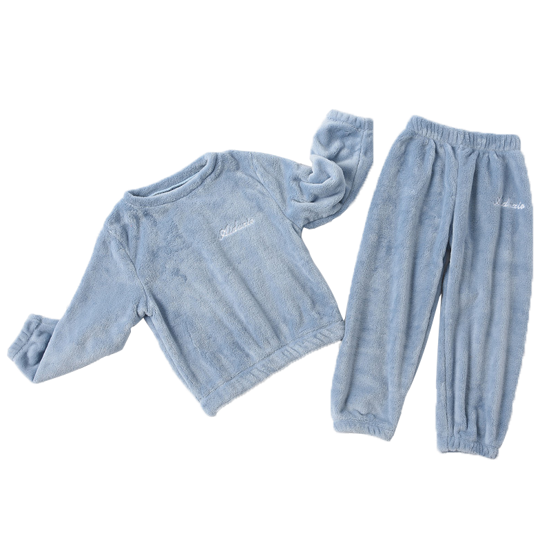 冬季儿童珊瑚绒睡衣中大童法兰绒暖暖裤亲子套装男女孩保暖家居服,淘宝优惠券,粉丝福利购,淘宝优惠卷