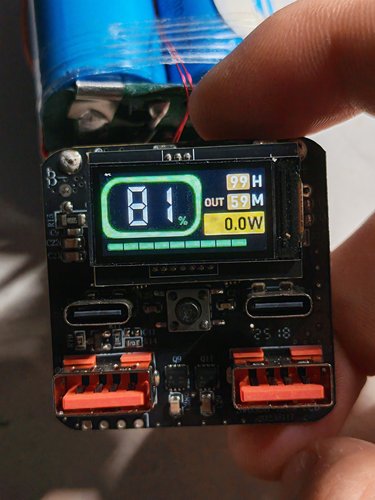 彩屏PD100w智融sw6306充电宝主板ufcs双向快充手机笔记本小电流 - 图3