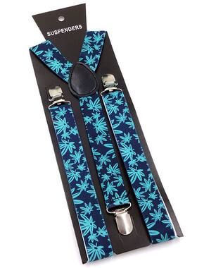 皮具彩色夹子可调节长度吊裤带