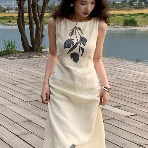 2197视频教程丹丹纸样服装1：1裁剪图纸打版DIY连衣裙纸样 - 图2