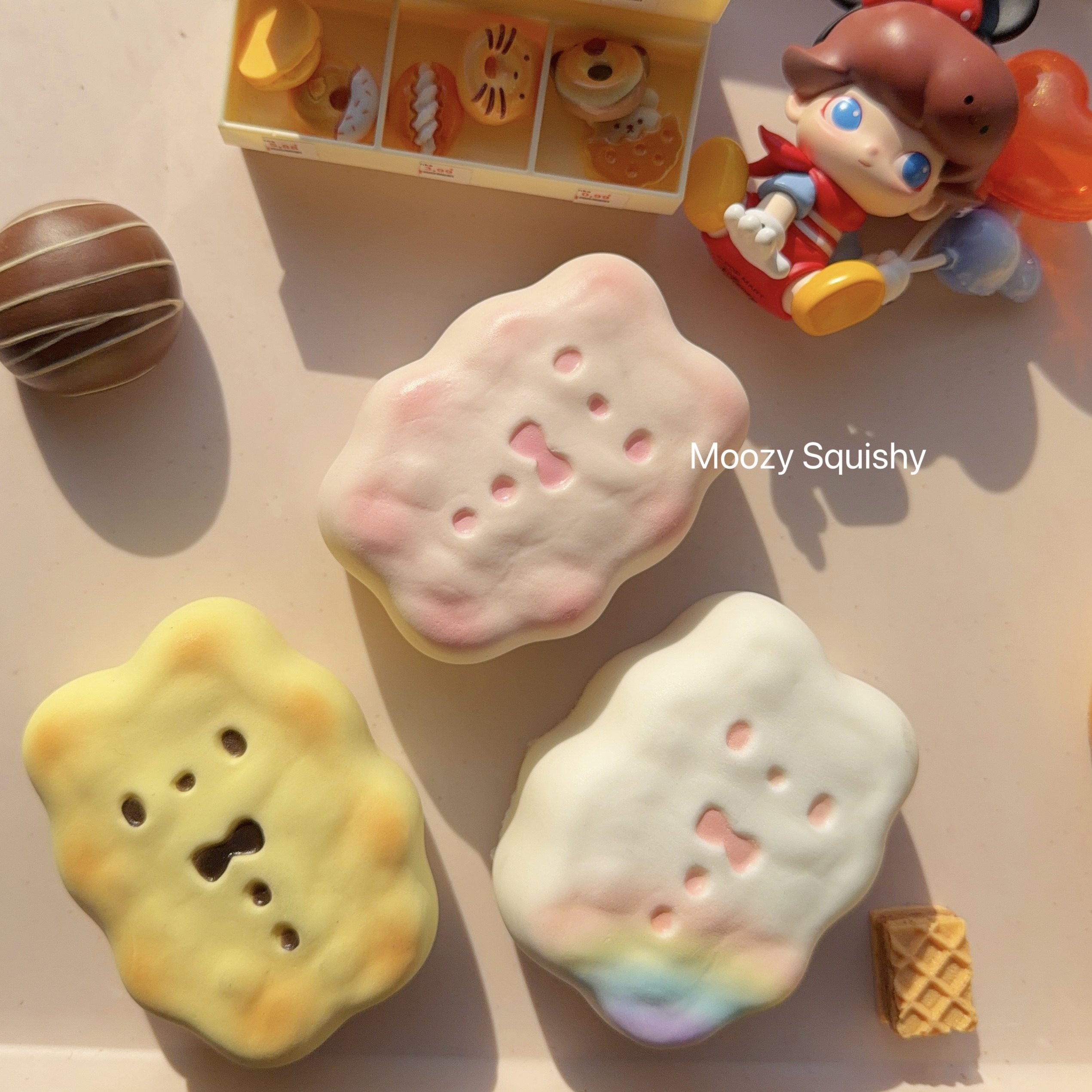 木吉慢回弹兔子饼干捏捏乐解压玩具仿真饼干可爱卡通兔子发泄玩具,淘宝优惠券,粉丝福利购,淘宝优惠卷