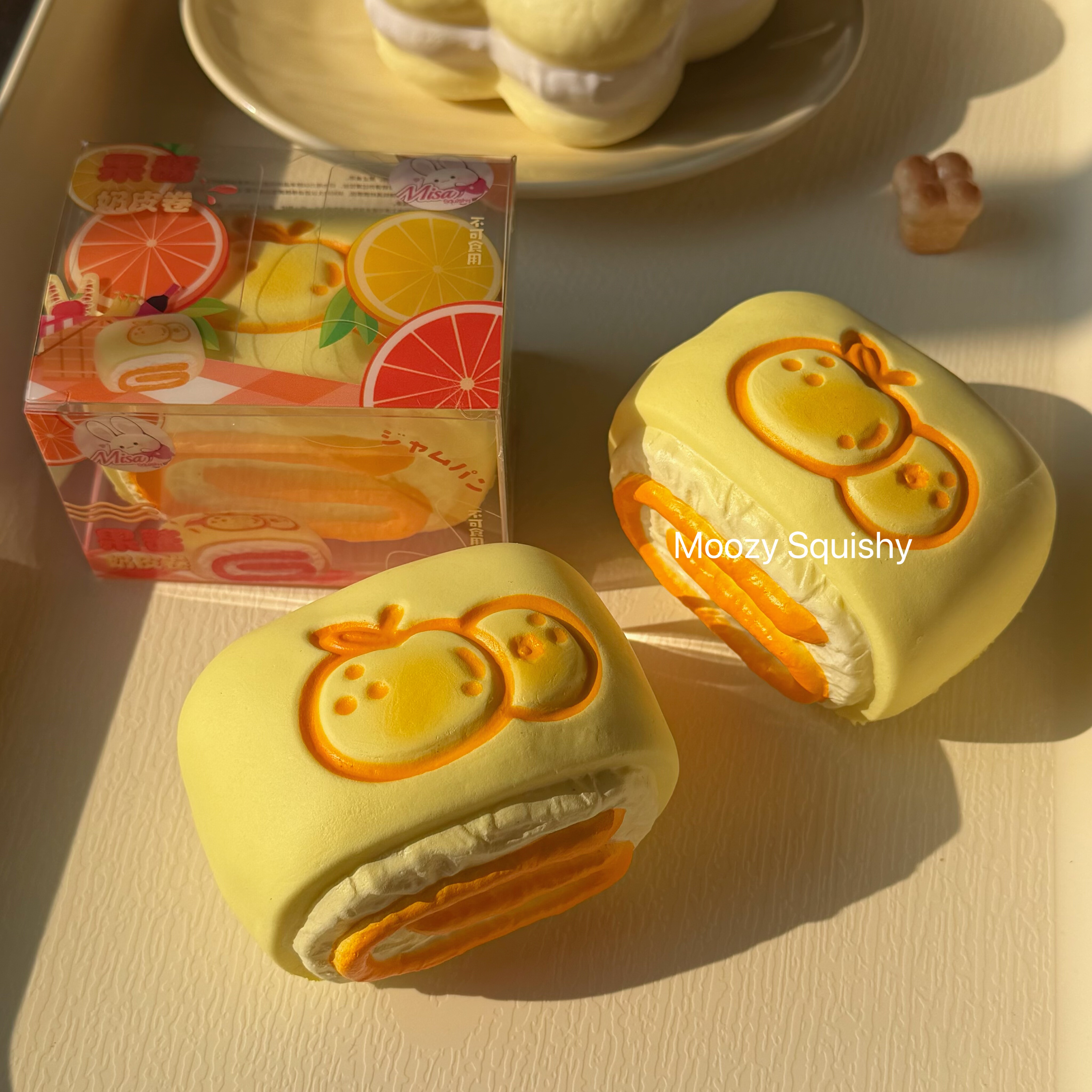 甜橙奶皮卷捏捏乐解压慢回弹玩具木吉仿真食玩玩具巧克力squishy,淘宝优惠券,粉丝福利购,淘宝优惠卷