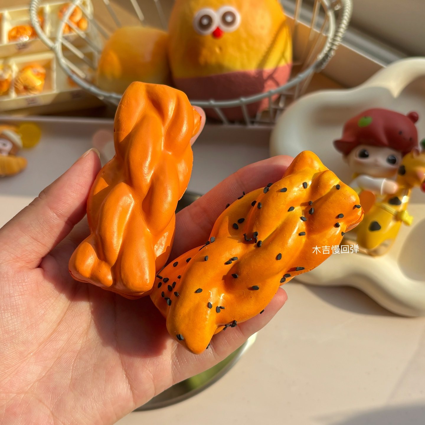 木吉慢回弹捏捏乐解压玩具原味麻花芝麻麻花仿真食物解压发泄玩具,淘宝优惠券,粉丝福利购,淘宝优惠卷