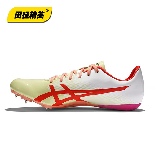 田径精英新款！亚瑟士飞鲨Asics HyperSprint 7专业比赛短跑钉鞋 - 图0
