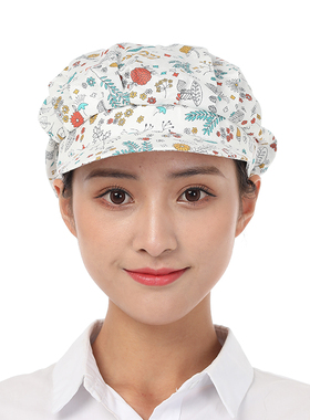 轩之新厨师帽子家用做饭炒菜