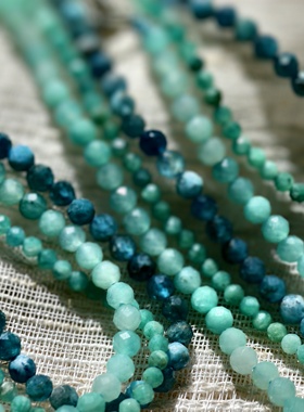 青岛饰品 OG Loc 一物一拍 天然石水晶项链介意杂质瑕疵慎拍哦