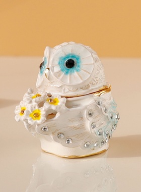 樱花猫头鹰欧式饰品耳环珠宝戒指