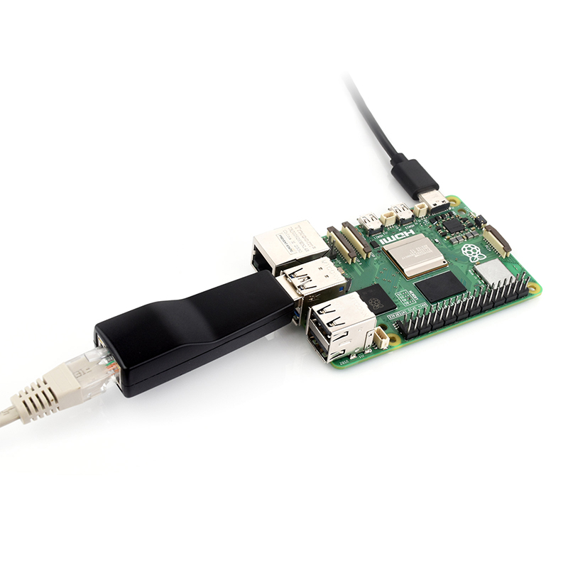 微雪 USB 3.2 Gen1转2.5G网口模块 RTL8156B芯片 有线上网转换器 - 图0