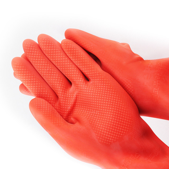 美佳馨祥宝加长家用洗碗橡胶手套洗家务清洁搞卫生耐酸碱工业手套