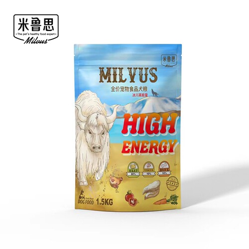 一诺宠物 包邮米鲁思狗粮鲜肉牦牛肉虫草美毛长肉全犬期2Kg米鲁斯 - 图0