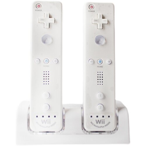WII专用双充电电池组手柄座充 WII手柄配件送2块2600MAH 电池 - 图3