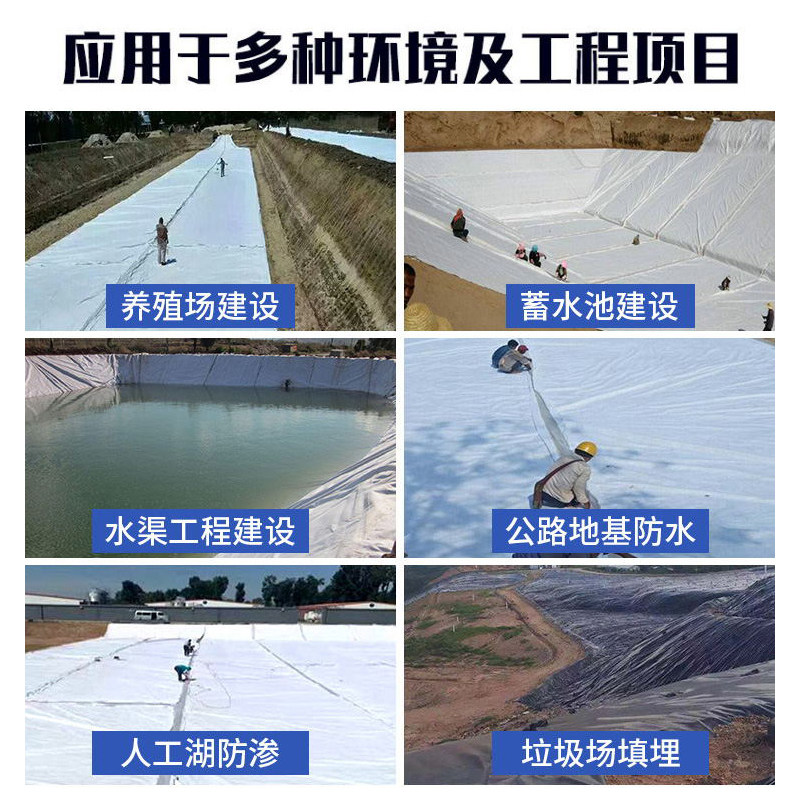 HDPE 复合土工膜 两布一膜一布一膜 抗穿刺 防水 工程养护专用,淘宝优惠券,粉丝福利购,淘宝优惠卷