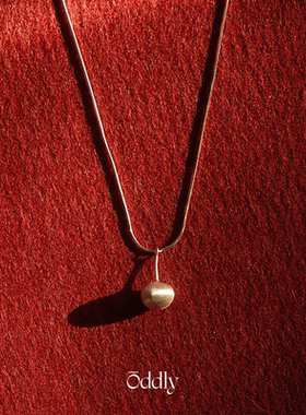 oddly 轻奢法式高级感果子吊坠项链女2025年新款原创小众设计颈链