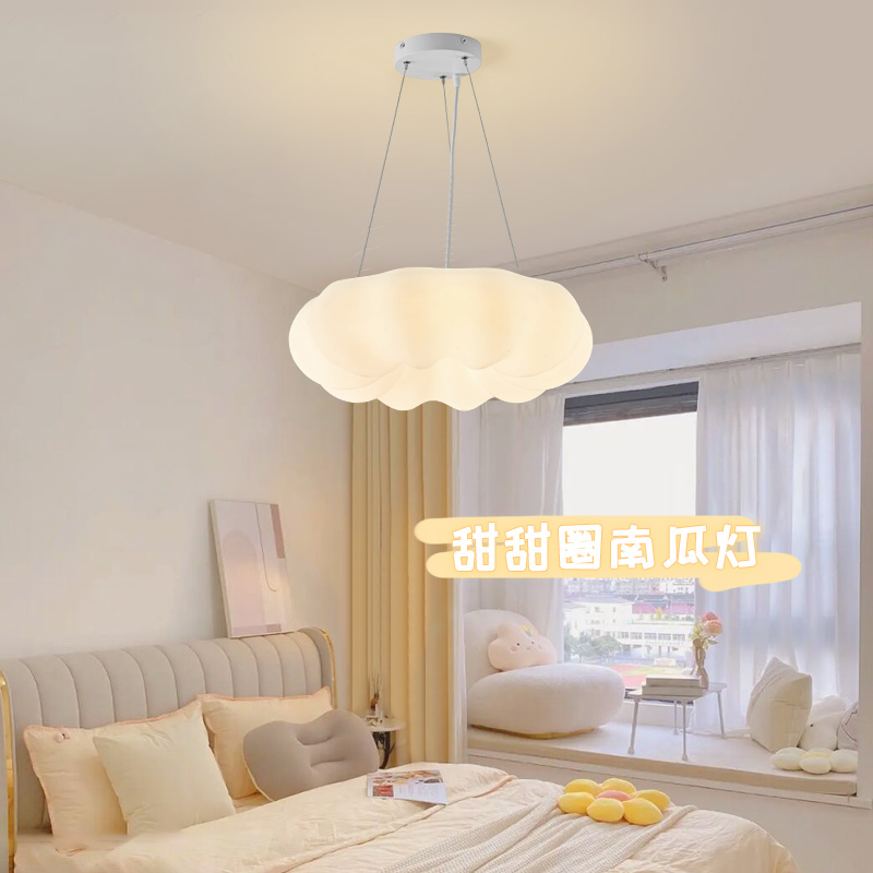 雷士照明LED吸顶灯北欧卧室灯现代简约灯具奶油风主客厅灯云朵灯_虎窝淘