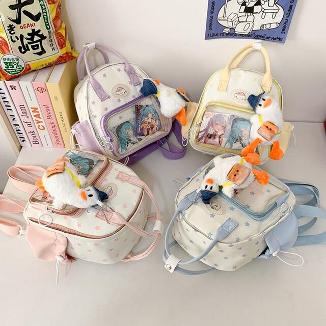 Mini fashion trend backpack girl summer new cute small backpack simple handbag versatile women's bag