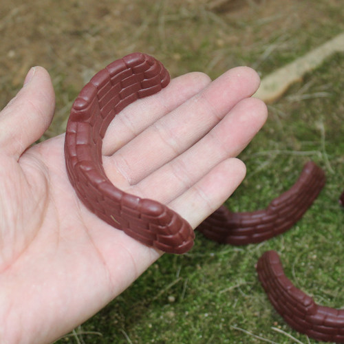 军事散件场景组件仿真围栏树木沙包掩体旗帜儿童男孩子玩具小礼品 - 图1