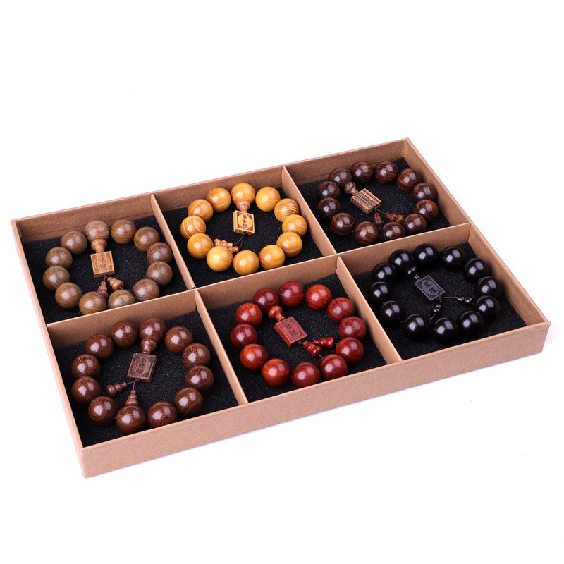 六大檀木合集绿檀金丝楠木2.0黑檀 雅欣手链